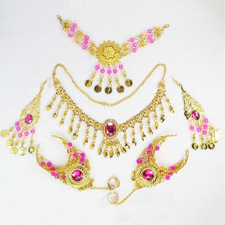 Coiffes de Danse Du Ventre Collier en Métal pour Femme