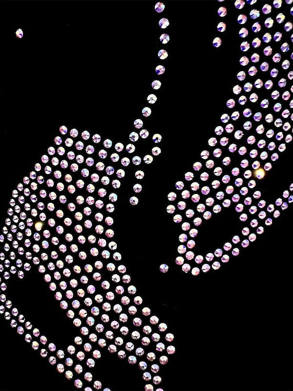 Veste Polaire de Patinage Artistique Veste de Patinage Sur Glace pour Femmes et Filles Veste de Patinage Sur Glace à Manches Longues en Cristal/Strass