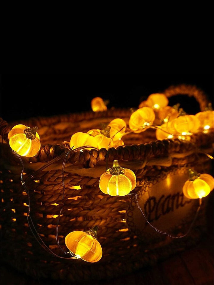 Guirlande Lumineuse led 3D en Forme de Citrouille pour Halloween