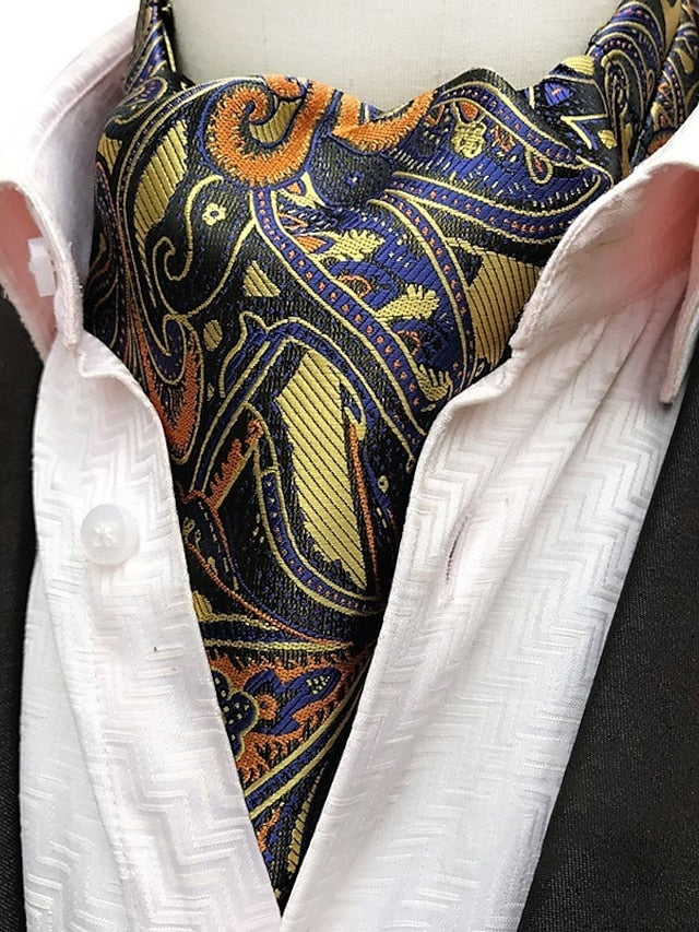 Foulard-Cravate De Style Vintage Pour Homme