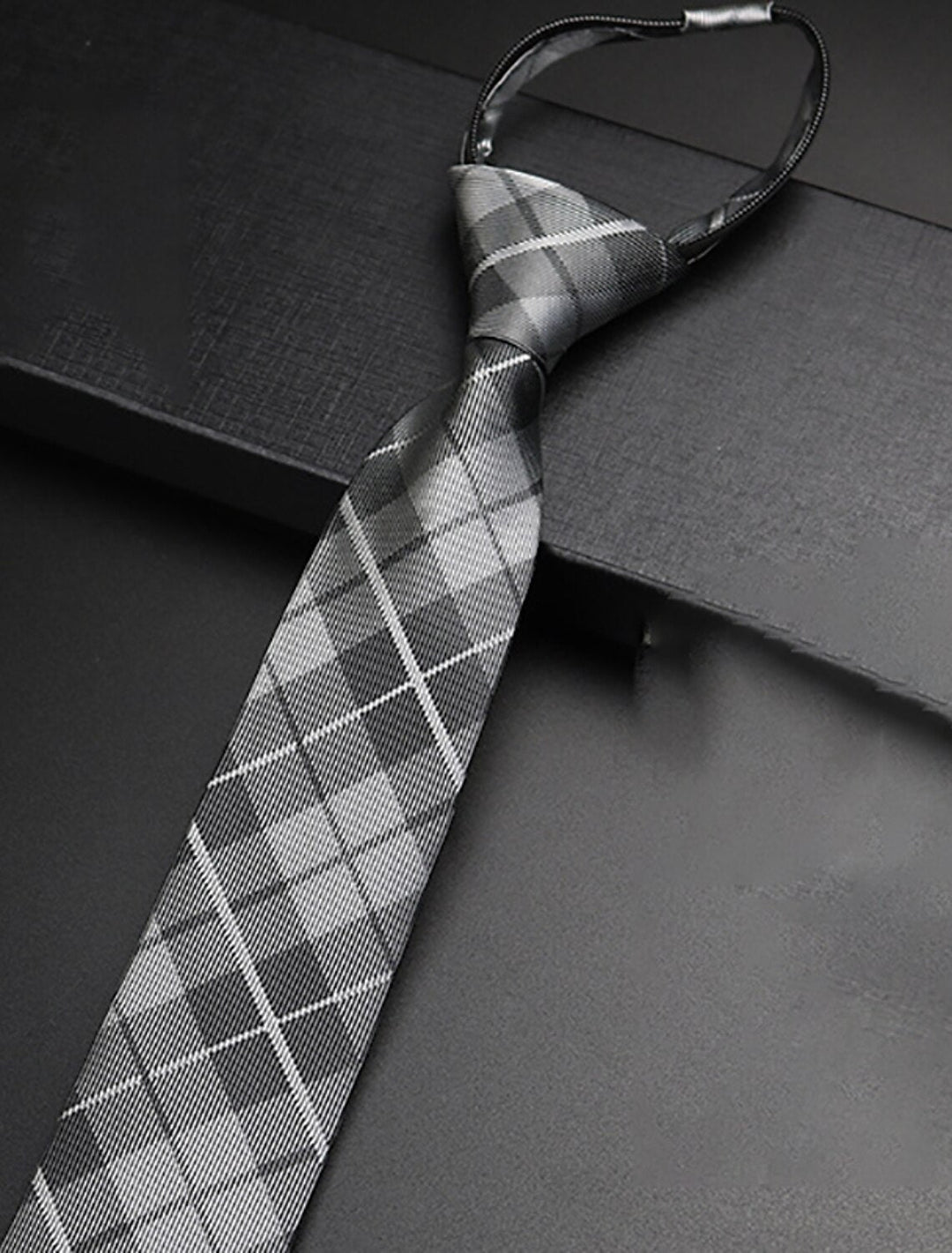 Cravates Basiques Pour Hommes à Rayures De Couleur Unie