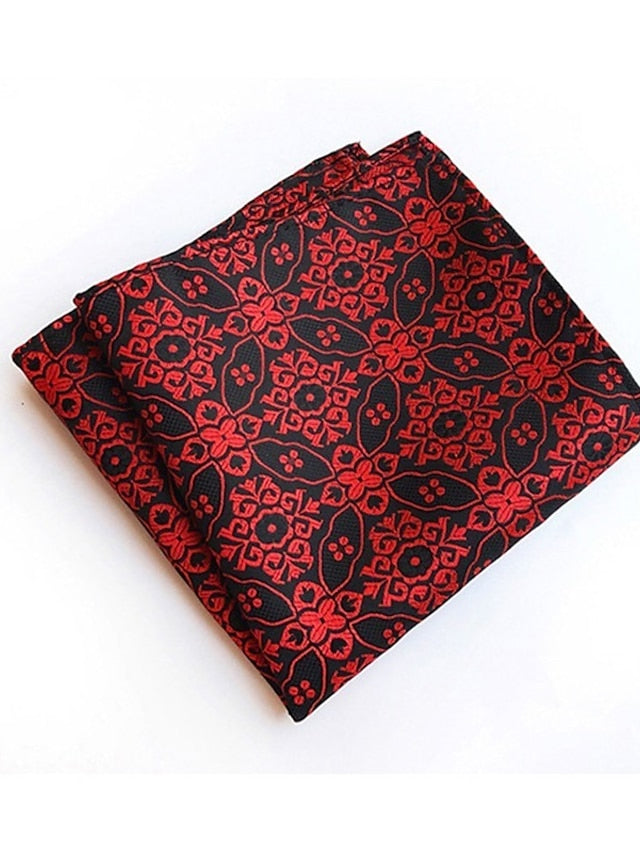 Cravates Jacquard Pour Hommes Pochettes Cravate Ascot Travail Rayé