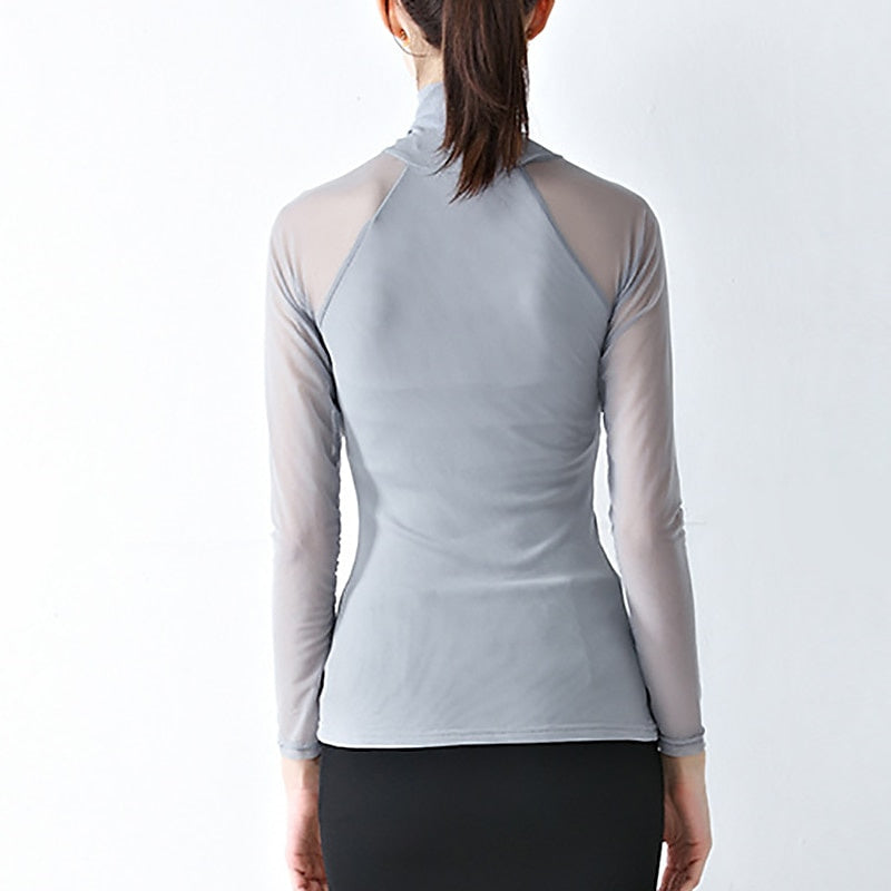 Haut à Manches Longues pour Danse de Salon pour Femme pour Invité de Mariage