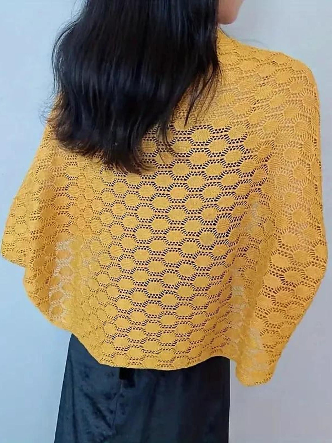 Tricot à Manches Longues de Luxe pour Femmes avec Une Couleur Pure
