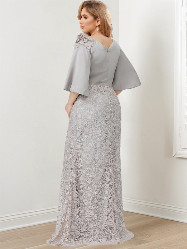 Robes de Mère de la Mariée Trompette/Sirène avec Appliques