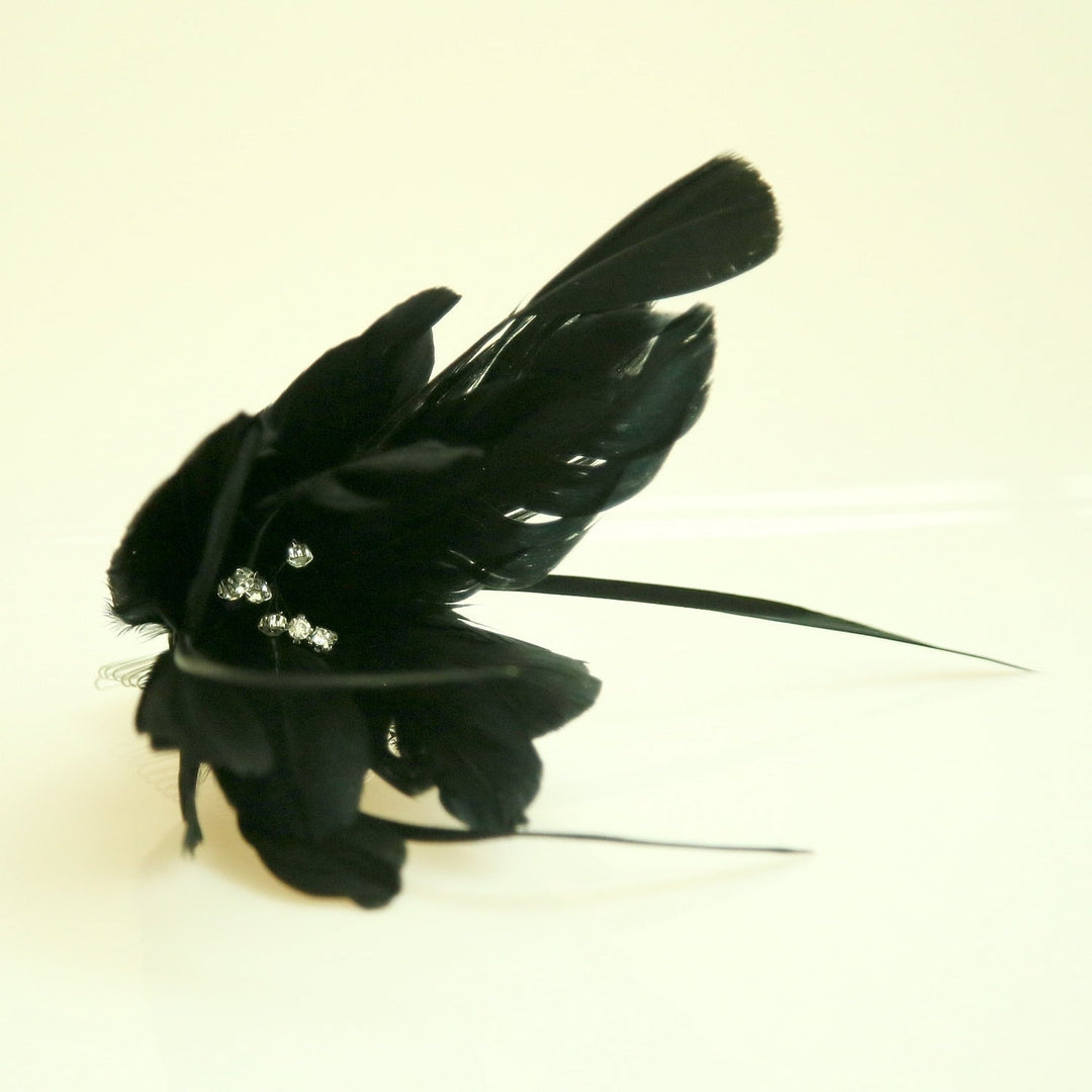 Peignes à Cheveux en Plumes avec Plumes / Mariage / Occasion Spéciale / Coiffe de Course de Chevaux