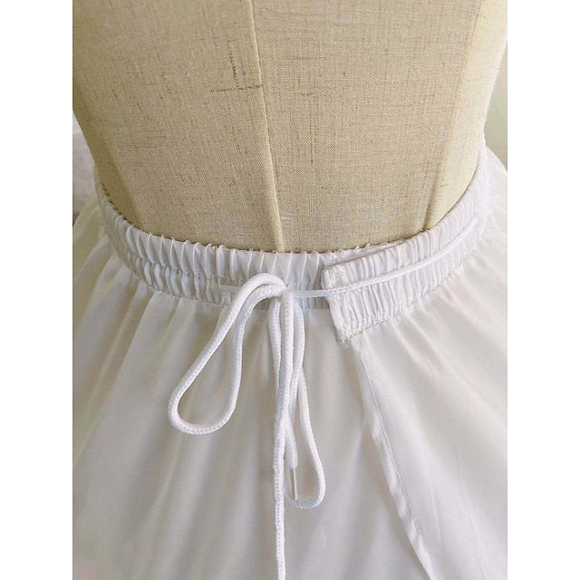 Jupon de Mariage/Robe de Bal Long avec Lacets