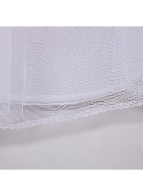 Jupon A-Line en Polyester à 3 Niveaux pour Femmes