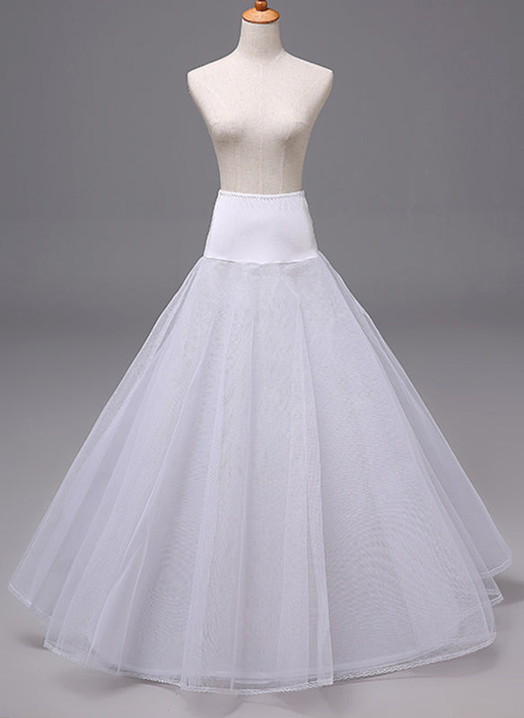 Jupon A-Line en Polyester à 3 Niveaux pour Femmes