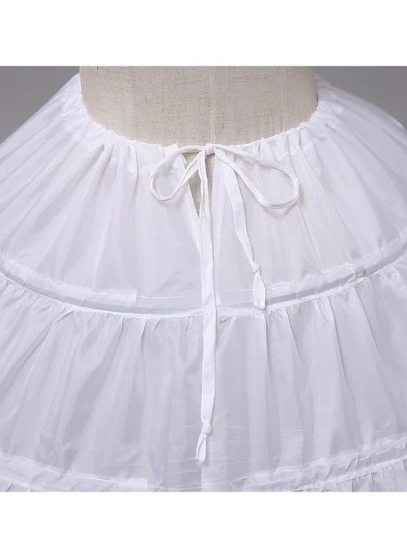 Jupon en Polyester à 1 Étage pour Robe de Bal pour Femme