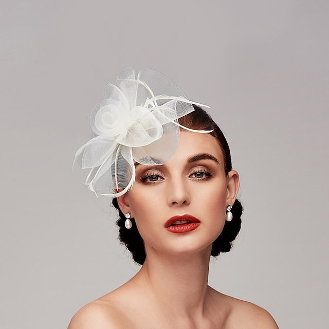 Fascinateurs pour Femmes pour Fête, Mariage, Occasion Spéciale avec Plumes