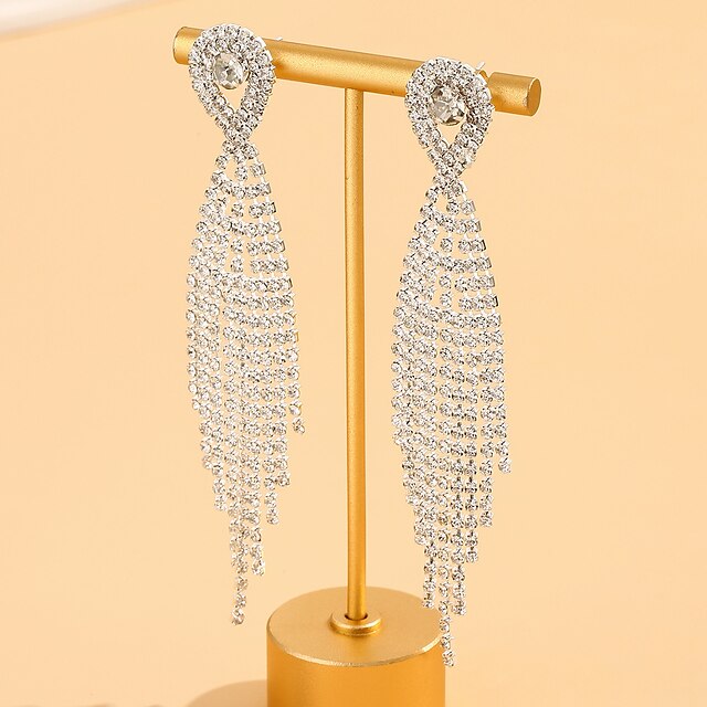 Boucles D'Oreilles de Luxe Élégantes pour Fêtes de Mariage