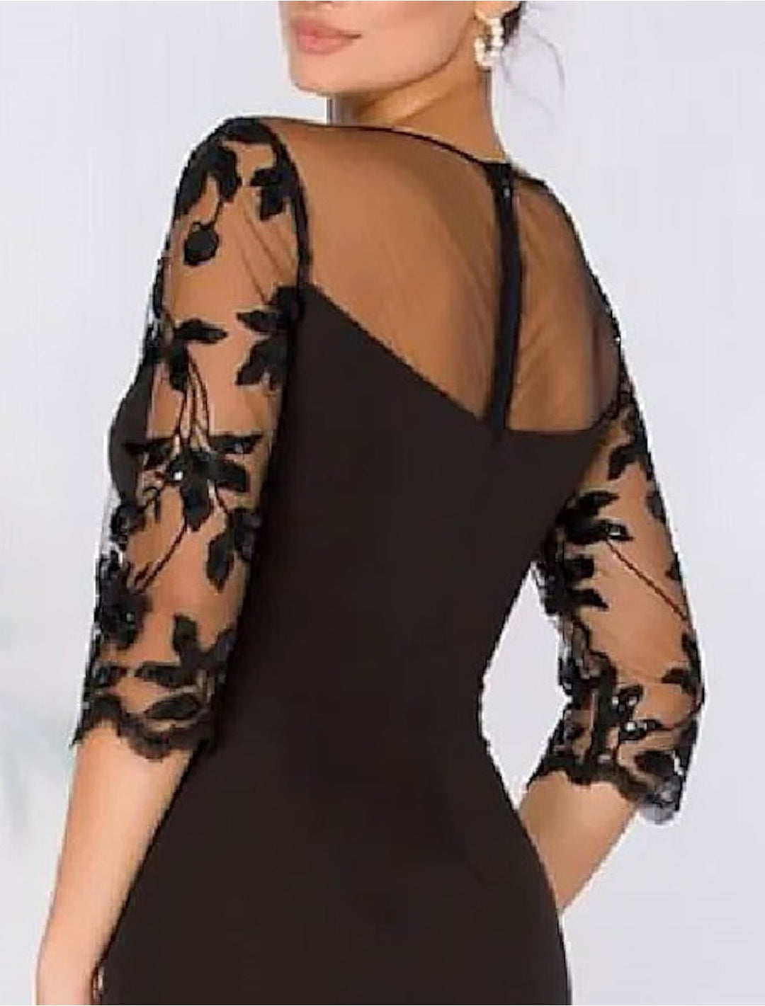 Robe de Bal Longue Au Sol, Forme Sirène Ou Trompette