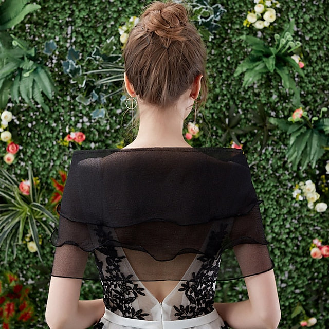 Enveloppes de Mariage en Polyester Sans Manches de Luxe Élégantes avec Couleur Pure