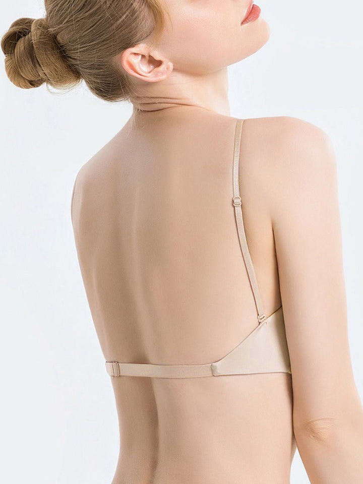 Soutien-Gorge Dos Nu Sexy à Fines Bretelles Noir