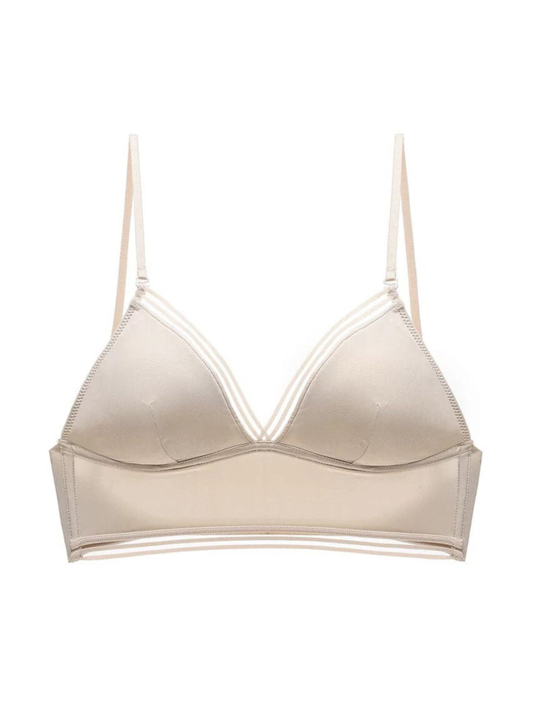 Soutien-Gorge Dos Nu Sexy à Fines Bretelles Noir