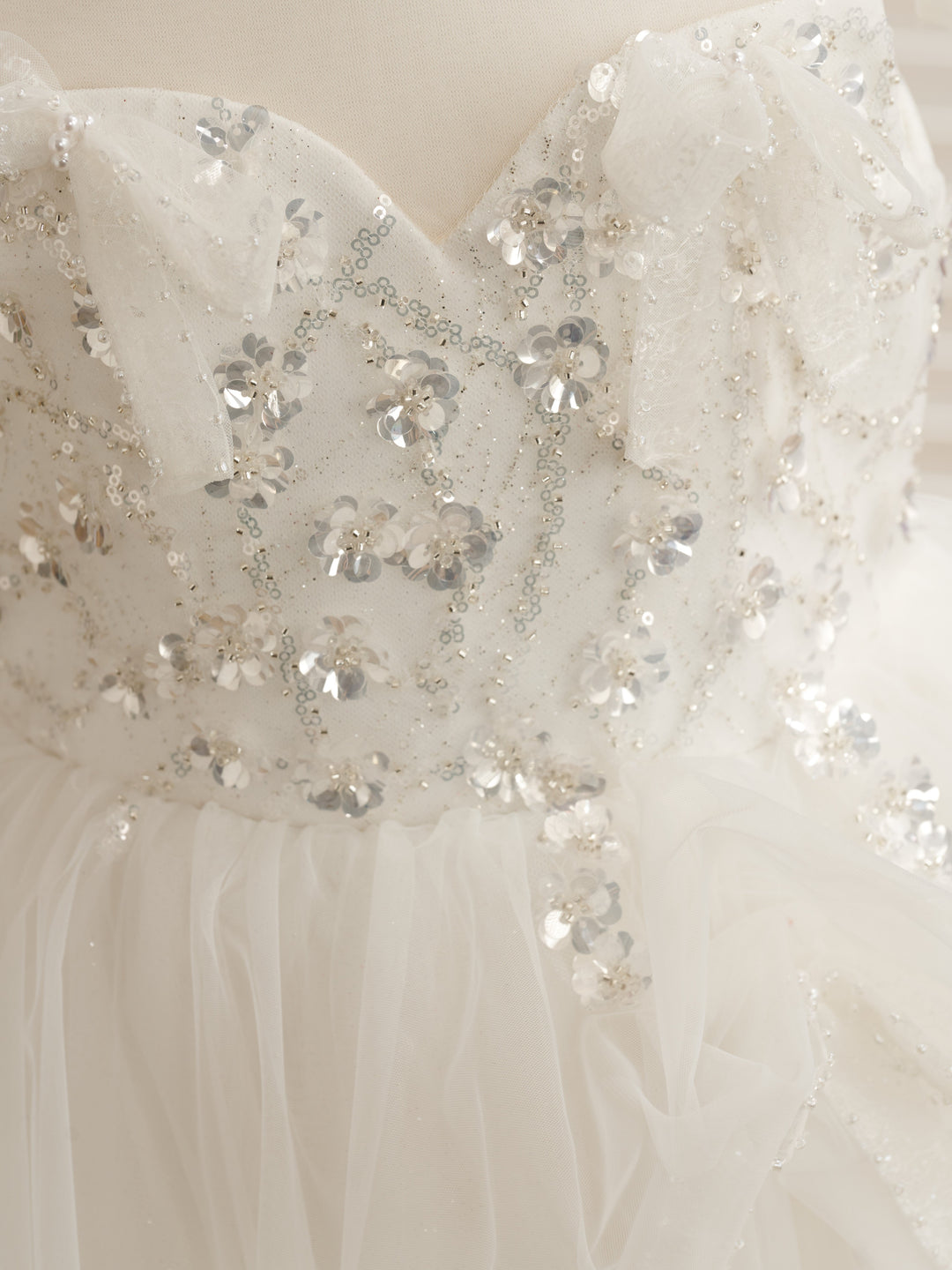 Robe de Bal/Princesse en Satin et Tulle, Longueur Au Sol, pour Demoiselle D'Honneur