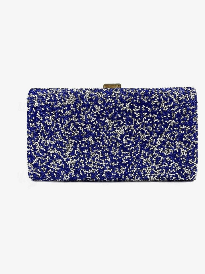 Sacs de Soirée en Polyester à Grande Capacité et à Transport Multiple avec Chaîne et Strass