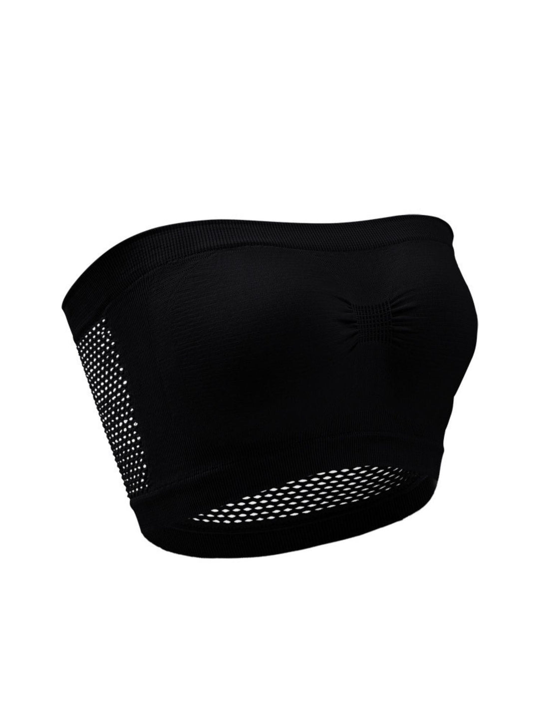 Soutien-Gorge Sans Bretelles de Couleur Unie Respirant Quotidien pour Femmes