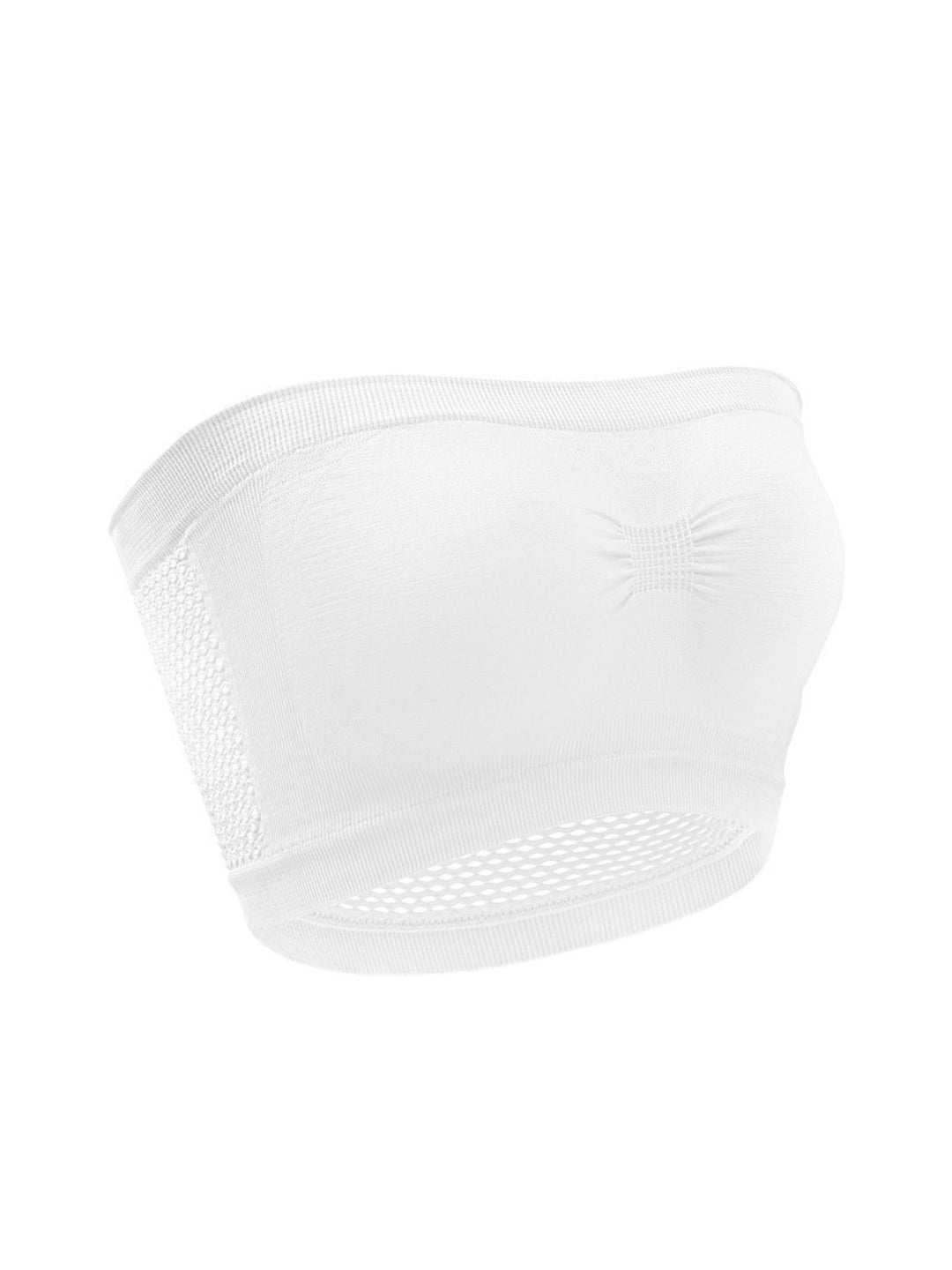 Soutien-Gorge Sans Bretelles de Couleur Unie Respirant Quotidien pour Femmes