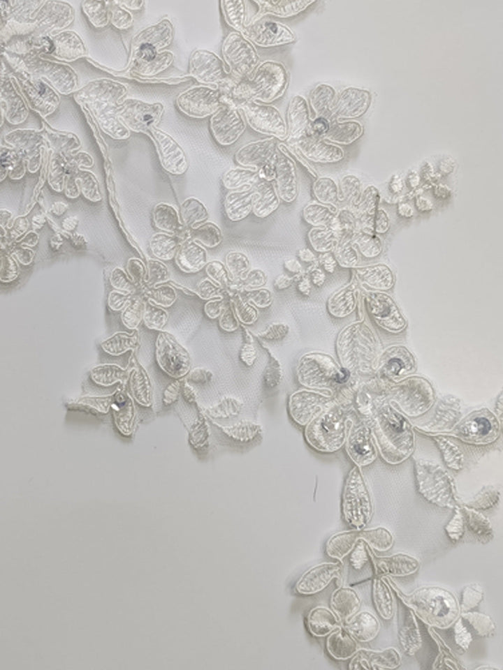 Robe de mariée A-Ligne/Princesse, bretelles fines, sans manches, longueur sol, avec appliqués et sequins