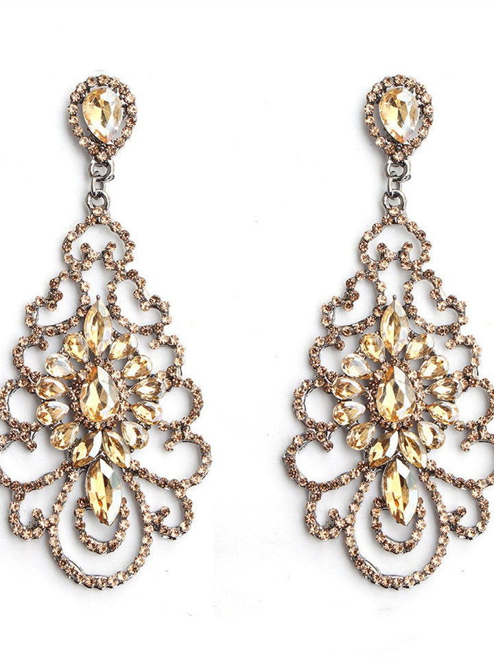 Bijoux de Mariée Boucles D'Oreilles de Style Ethnique Au Design Européen