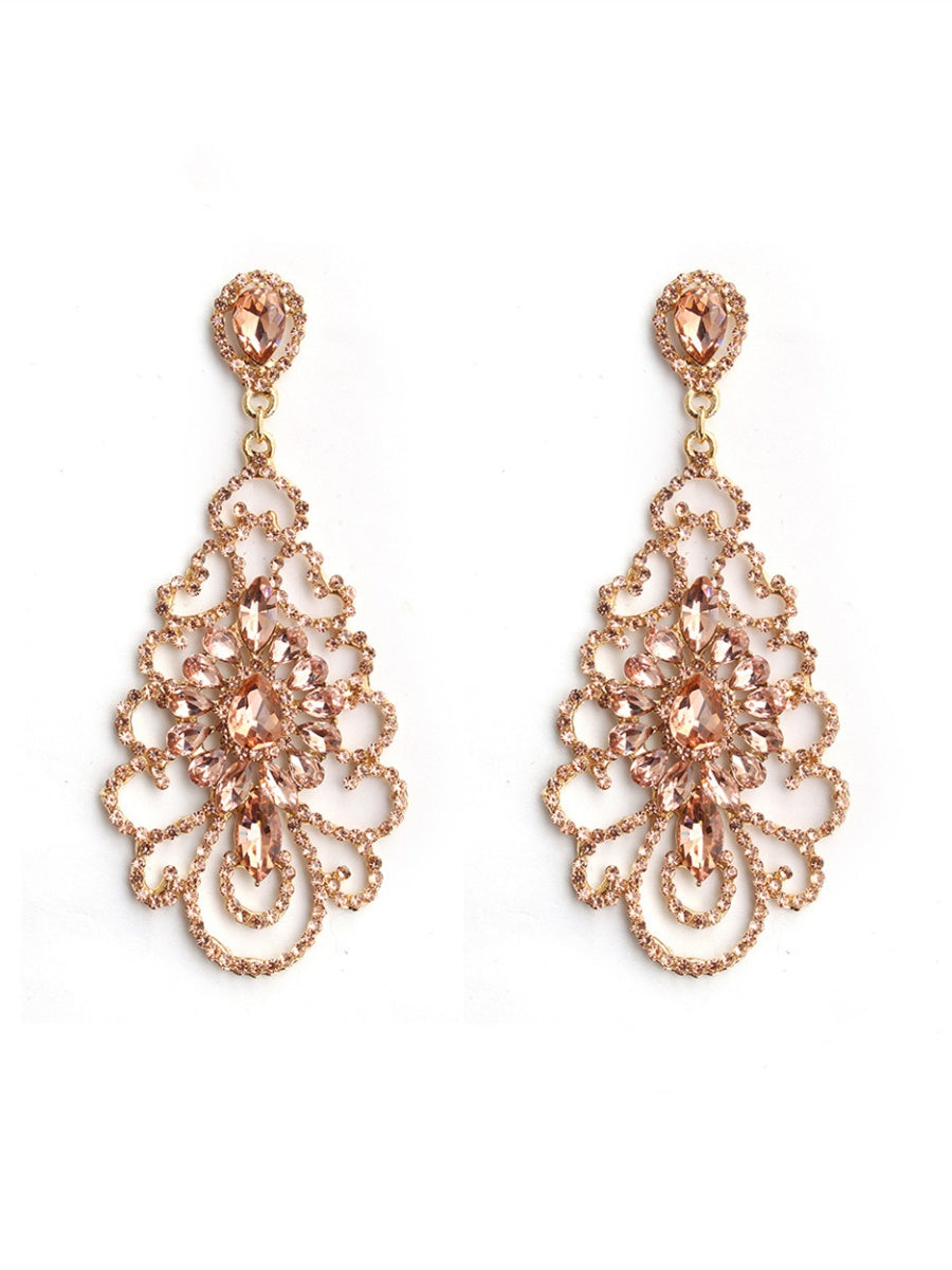 Bijoux de Mariée Boucles D'Oreilles de Style Ethnique Au Design Européen