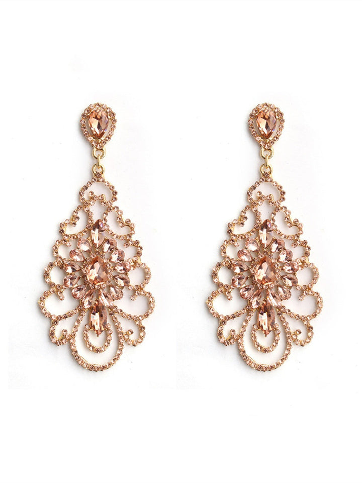 Bijoux de Mariée Boucles D'Oreilles de Style Ethnique Au Design Européen
