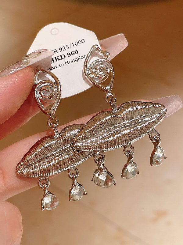 Boucles D'Oreilles de Personnalité Européenne et Américaine Boucles D'Oreilles Vintage D'Âge Moyen