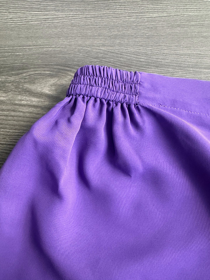 Tailleur-Pantalon en Mousseline à Manches Longues pour Mère de la Mariée avec Veste