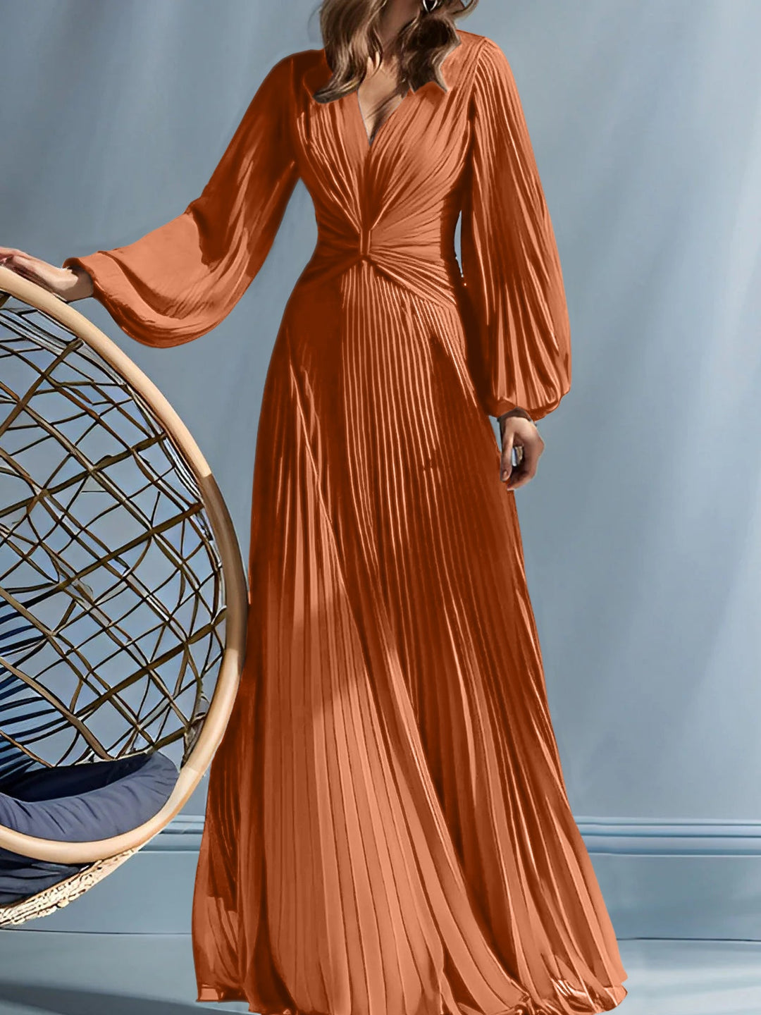 Robes de Mère de la Mariée A-Line/Princess à Col en V avec Fronces