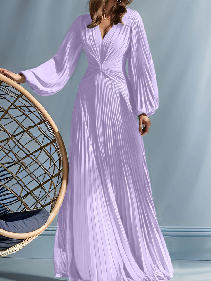 Robes de Mère de la Mariée A-Line/Princess à Col en V avec Fronces