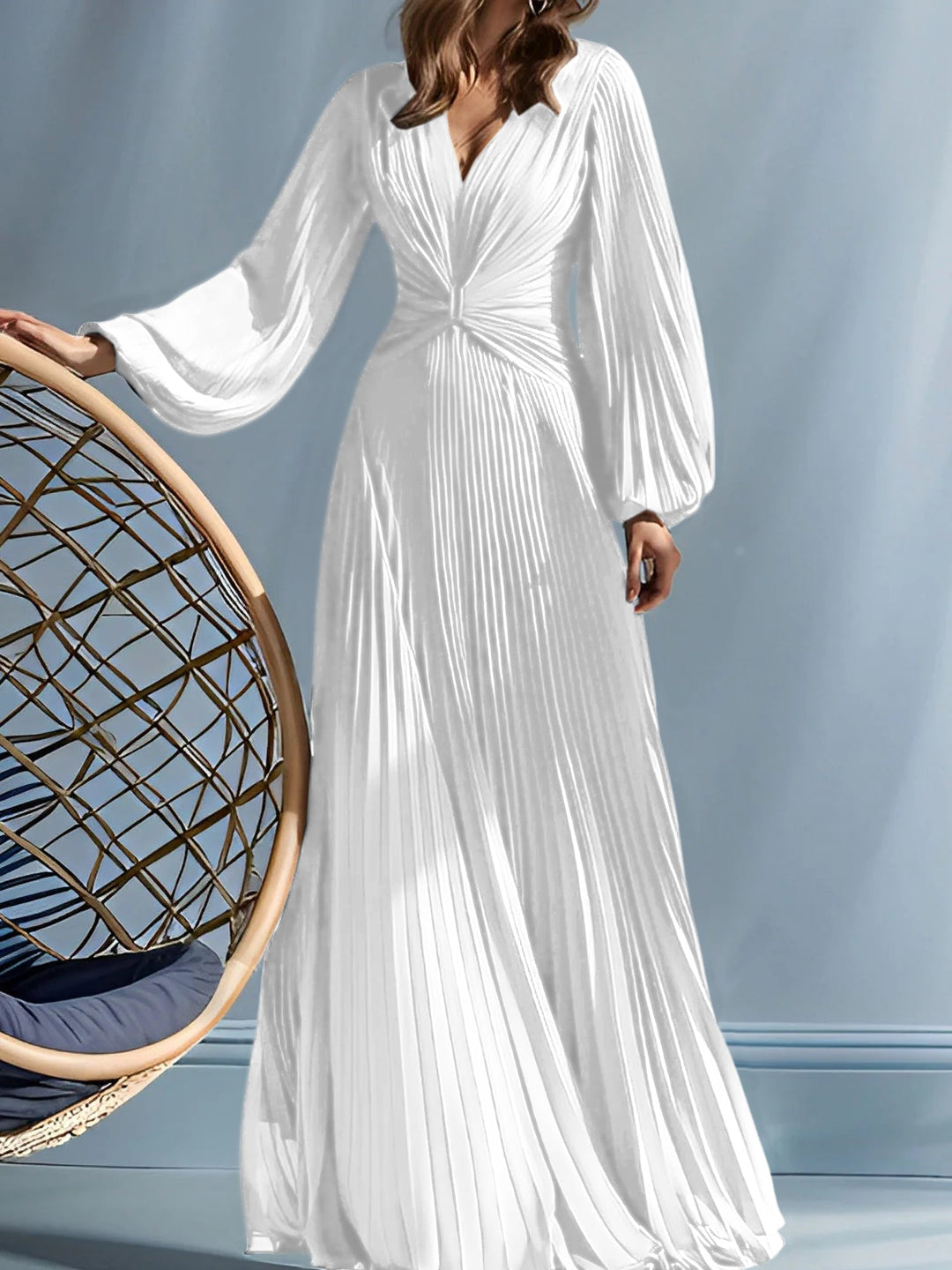 Robes de Mère de la Mariée A-Line/Princess à Col en V avec Fronces