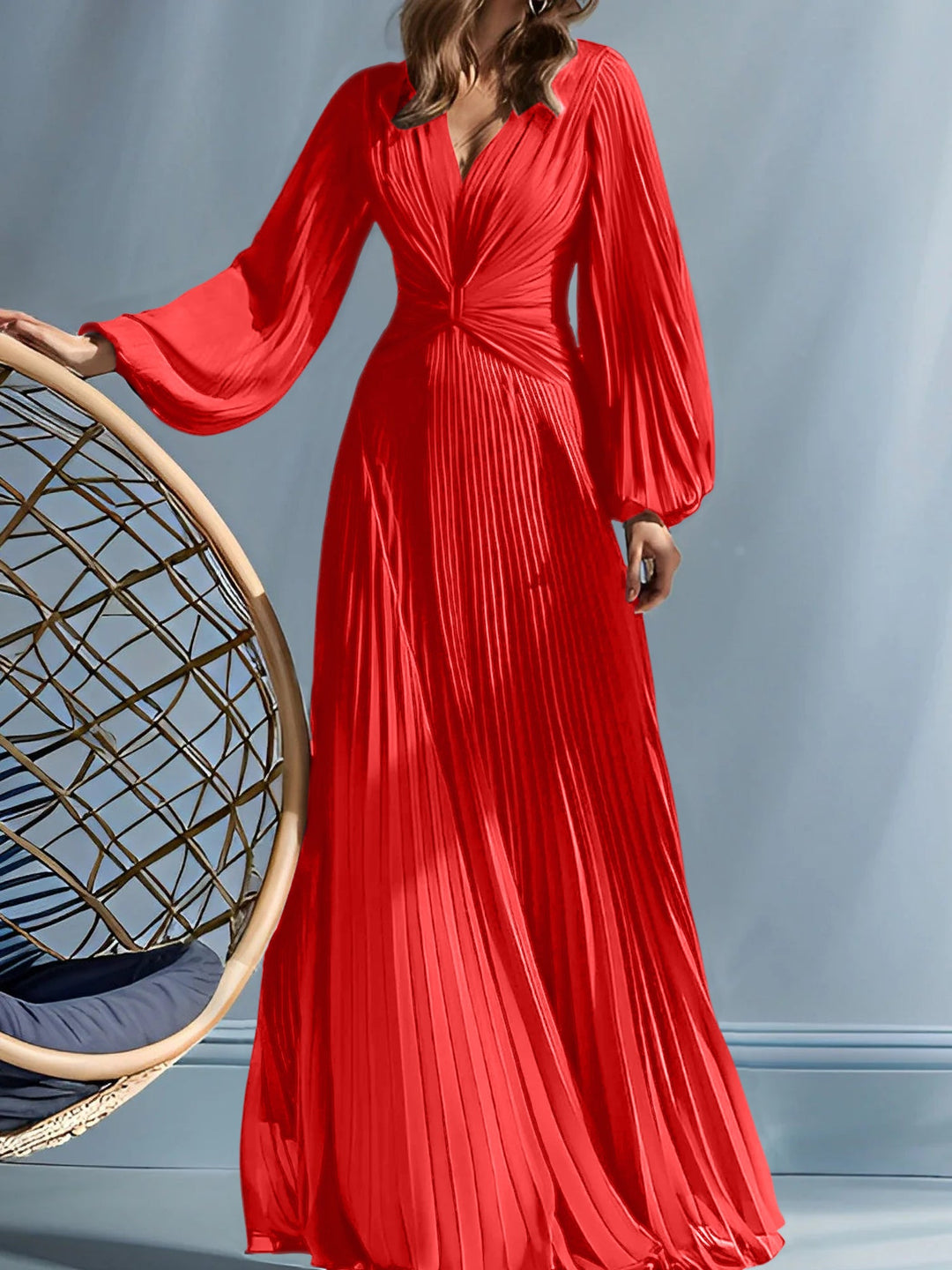 Robes de Mère de la Mariée A-Line/Princess à Col en V avec Fronces