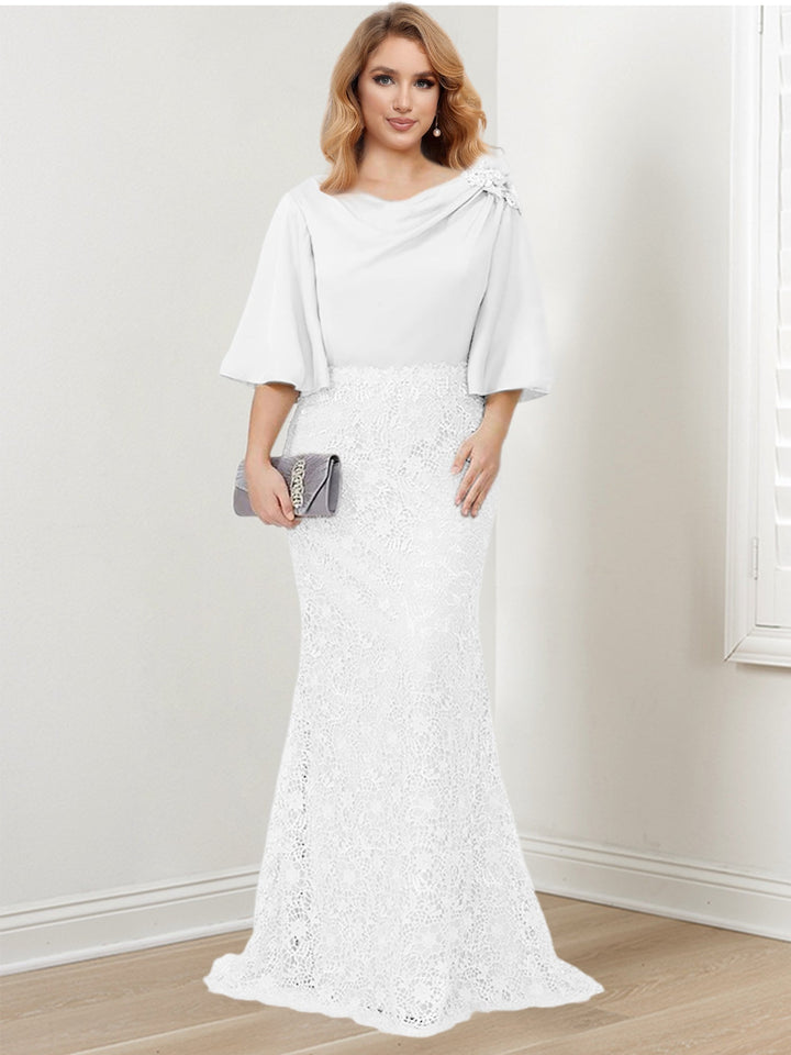 Robes de Mère de la Mariée Trompette/Sirène avec Appliques