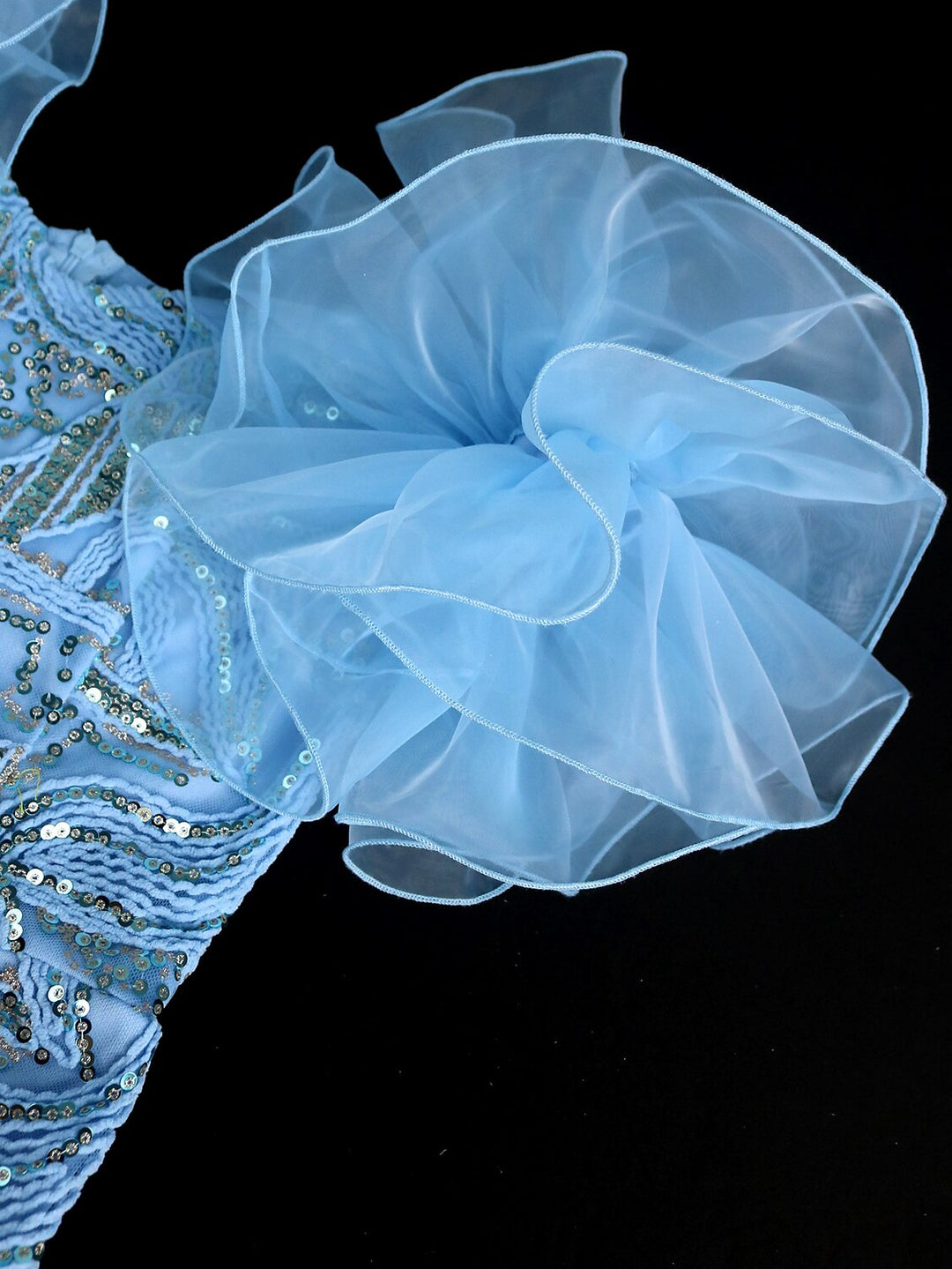 Robe de Cocktail Fourreau/Colonne à Épaules Dénudées Sans Manches, Longueur Thé, avec Paillettes