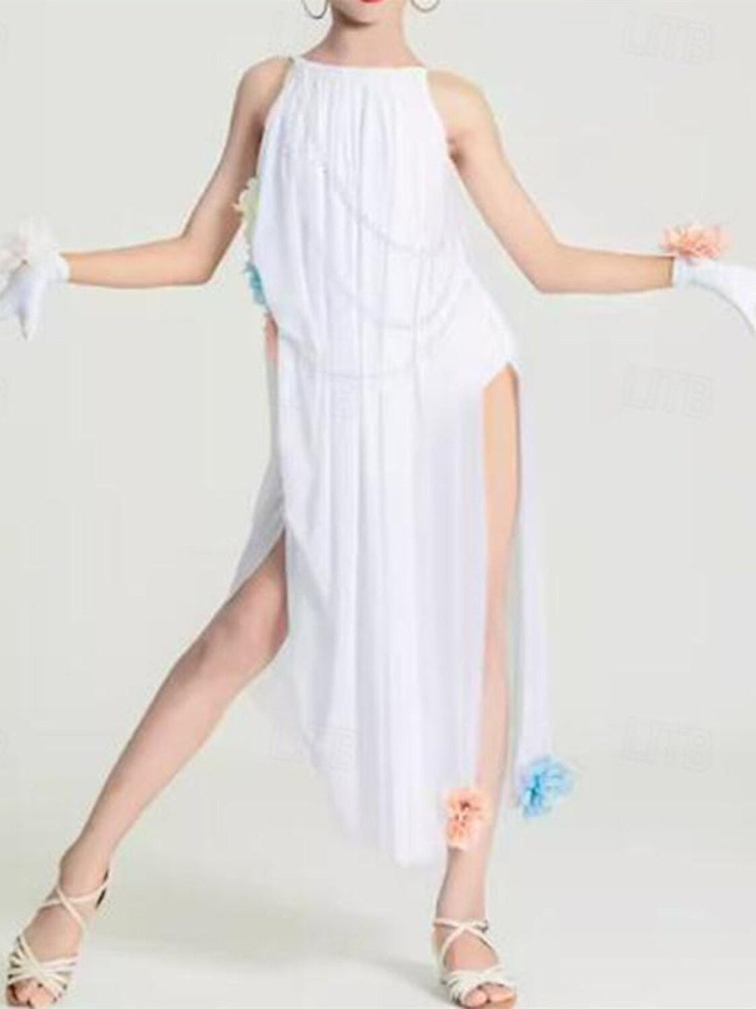 Robe de Danse pour Enfants Pure Color pour Filles Performance et Pure Color