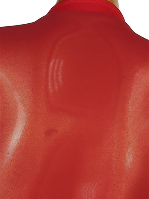 Robe de Danse de Salon pour Femmes, à Volants, Cristaux/Strass, Entraînement de Performance pour Femmes, Manches Longues