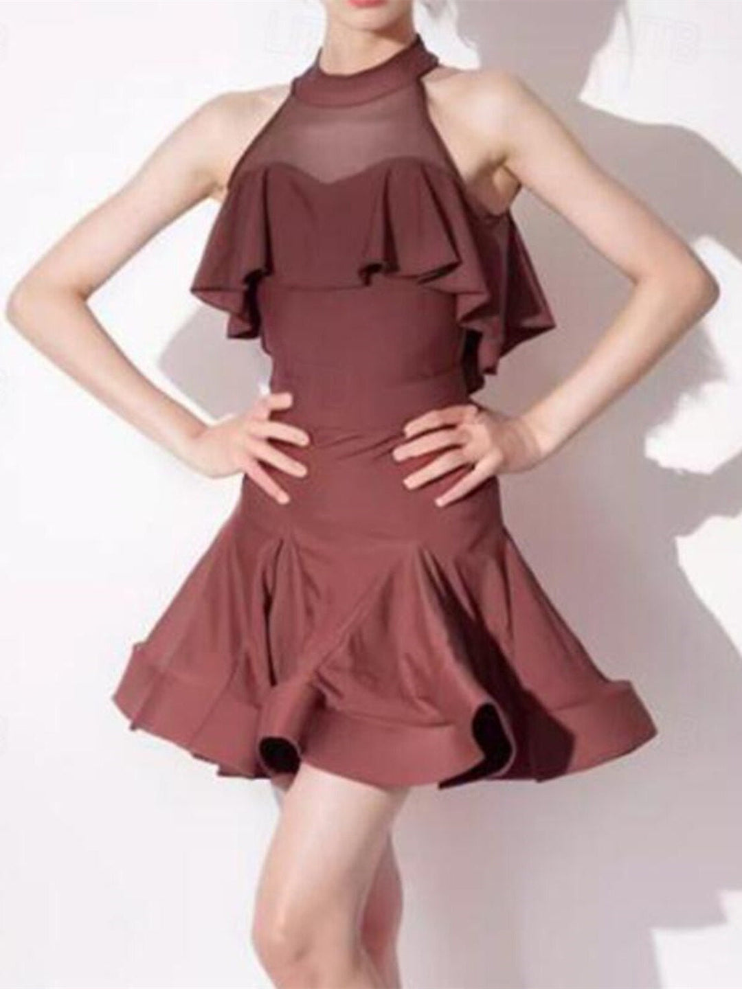 Jupes de Danse pour Enfants, Sans Manches, pour Spectacles et Chinlon pour Filles