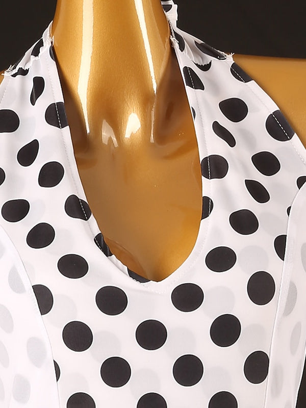 Tenue De Danse Latine Pour Femme, Tenue D'Entraînement Sans Manches