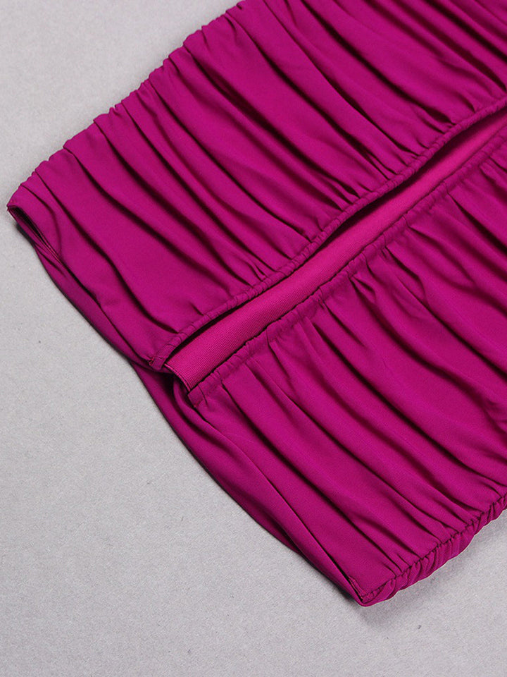 Gaine/Colonne Chérie Sans Manches Ruché Robes de Soirée avec Strass