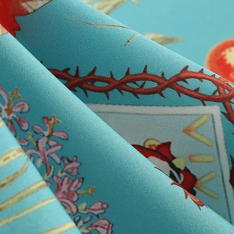 Robe de Costume D'Halloween à Col Licou Sans Manches, Coupe A-Line/Princess, Longueur Genou