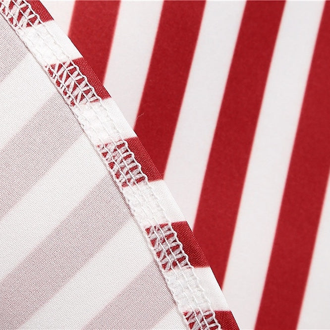 Robe de Costume D'Halloween à Manches Courtes et Col en V, Coupe A-Line/Princesse, Longueur Genou, avec Nœud Papillon