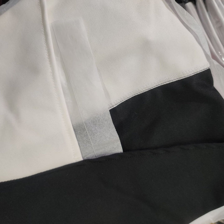 Robe Asymétrique de Costume D'Halloween à Manches Courtes et Col en V de Forme A/Princesse