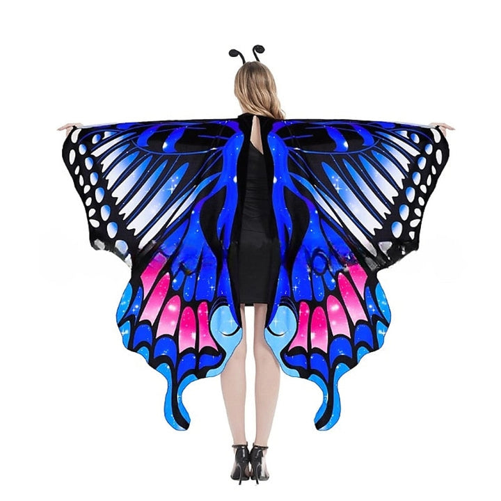 Papillon Drôle Costume Ailes Masque Bandeau Costumes de Performance D'Halloween