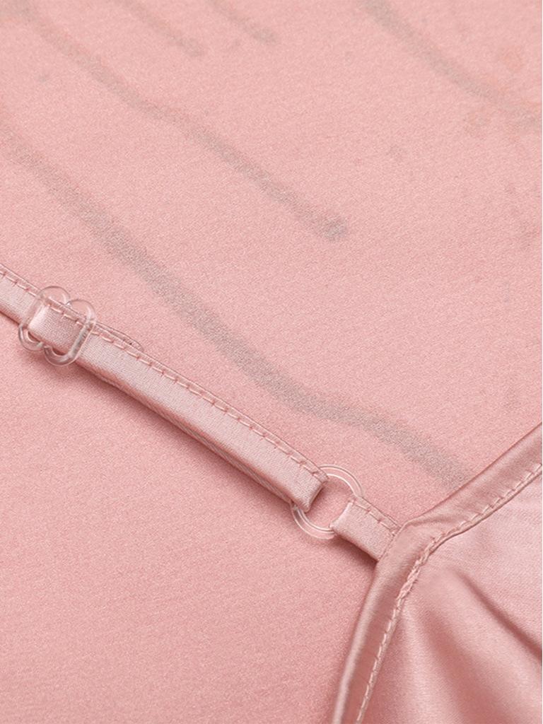 Robe de Costume D'Halloween à Bretelles Spaghetti Sans Manches, Coupe A-Line/Princess, Longueur Thé