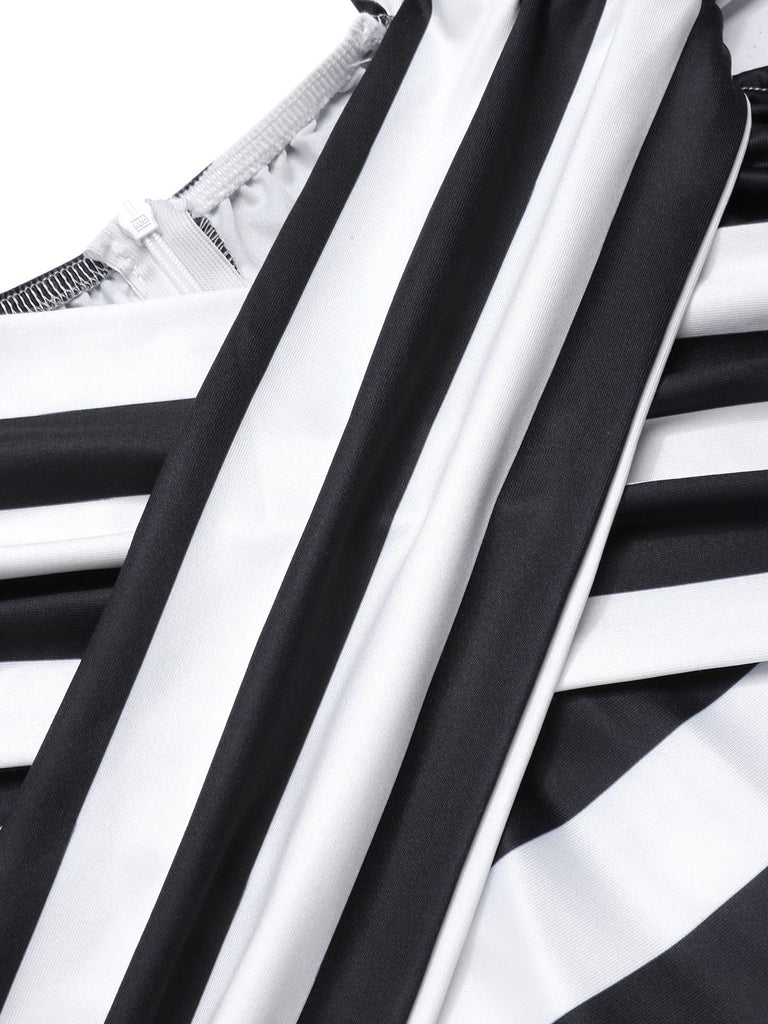 Costumes de Spectacle D'Halloween en Polyester à Col en V et Manches Courtes, Longueur Cheville