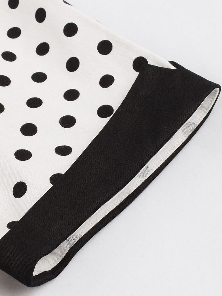 Robe de Costume D'Halloween à Manches Courtes et Col Carré, Coupe A-Line/Princess, Longueur Genou