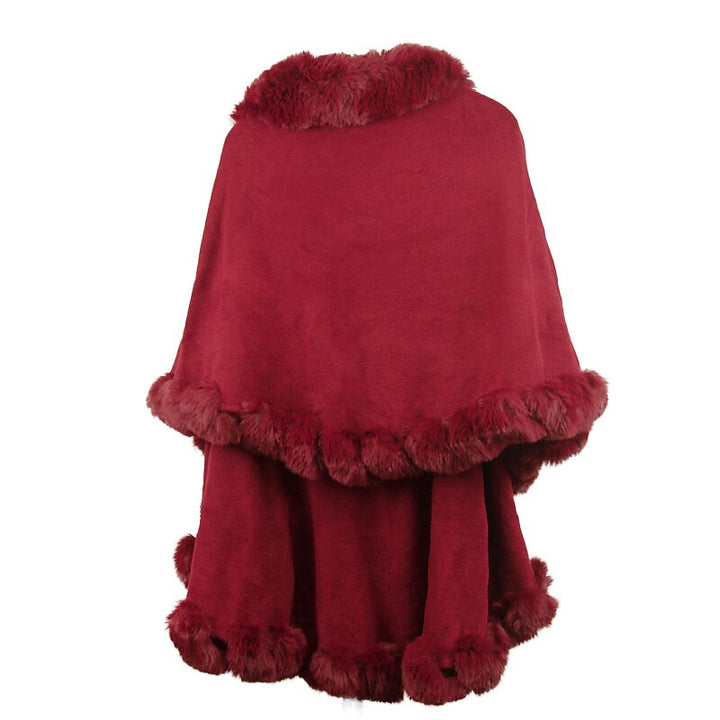 Châles/Enveloppes de Mariée à Manches Longues pour Femmes avec Couleur Unie et Joint Fendu