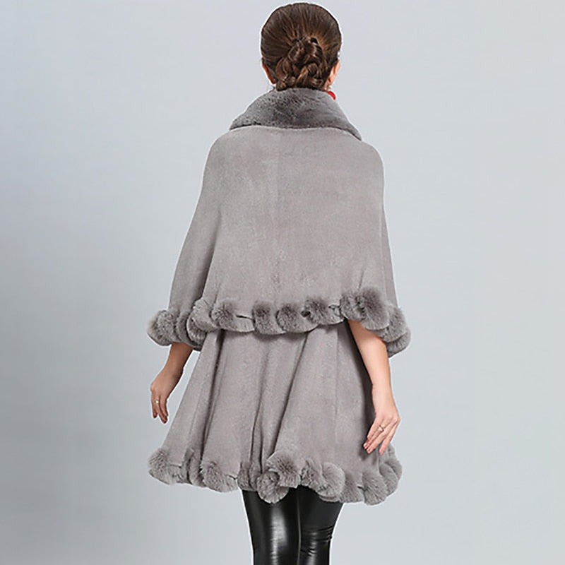 Châles/Enveloppes de Mariée à Manches Longues pour Femmes avec Couleur Unie et Joint Fendu